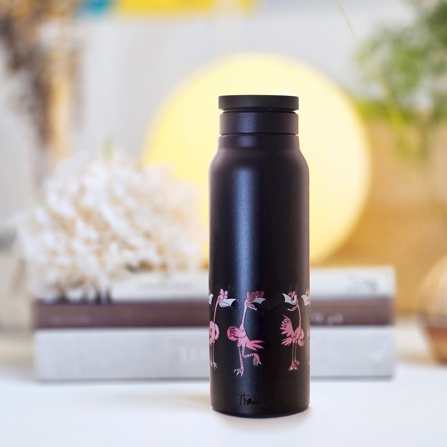 Thermal Water Bottle – Flamingo Magnetic Waterbottle
