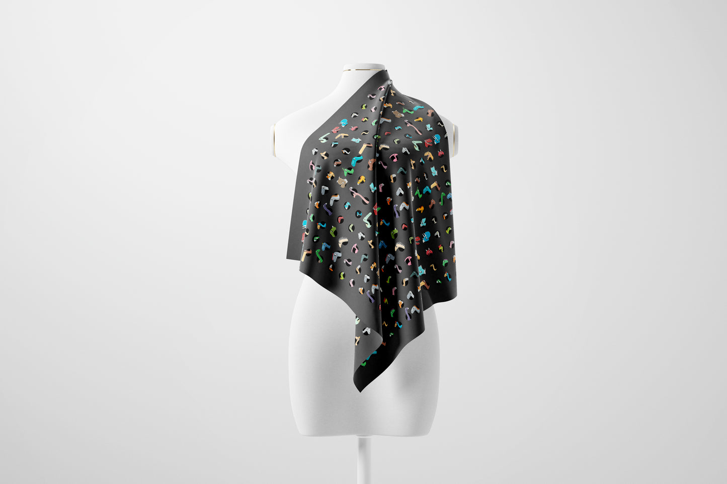 Scarf - Bubble World
