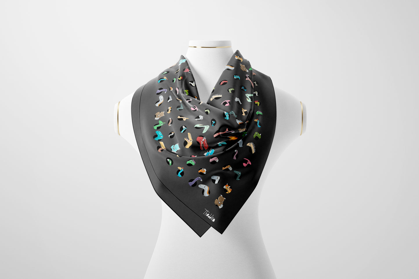 Scarf - Bubble World