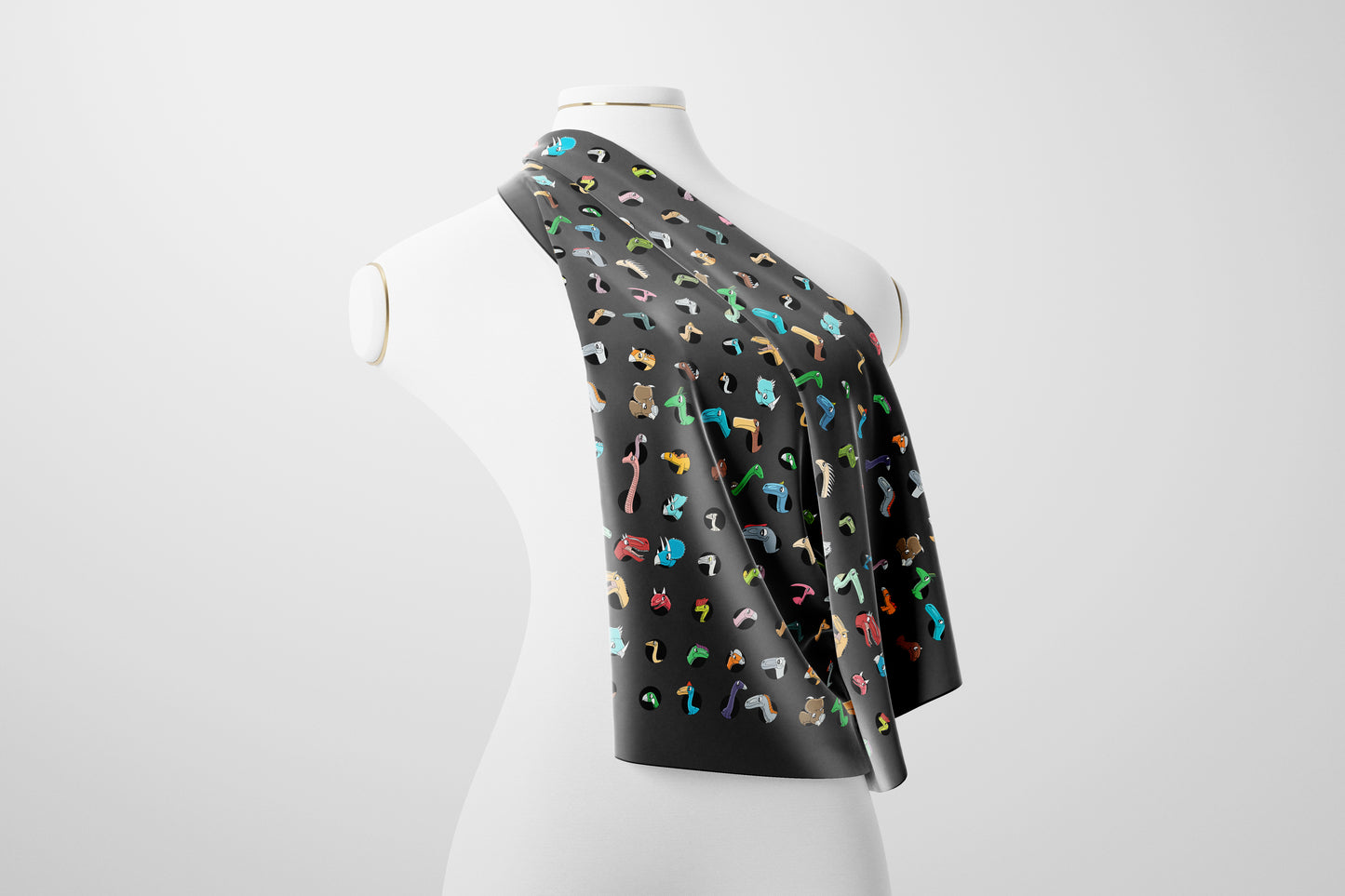 Scarf - Bubble World