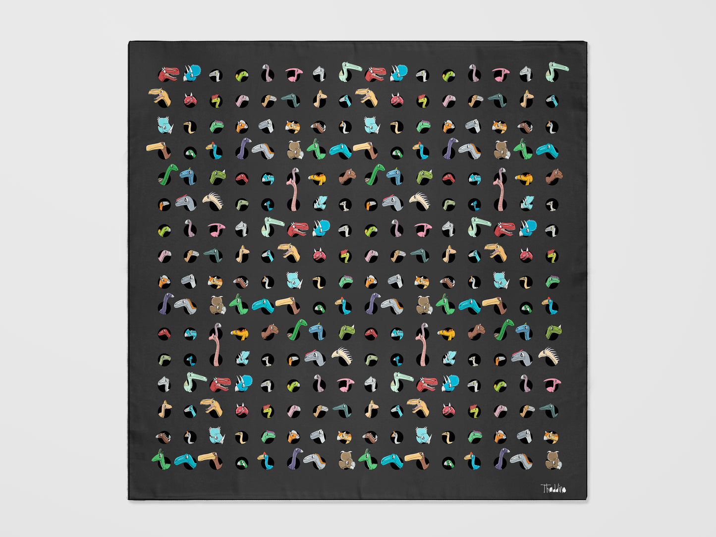 Scarf - Bubble World