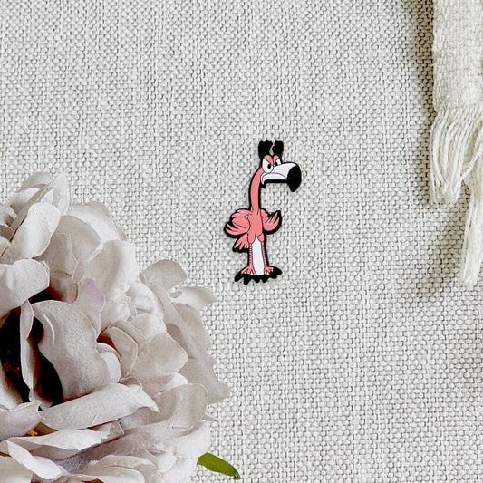 Lapel Pin - Flamingo, Mad