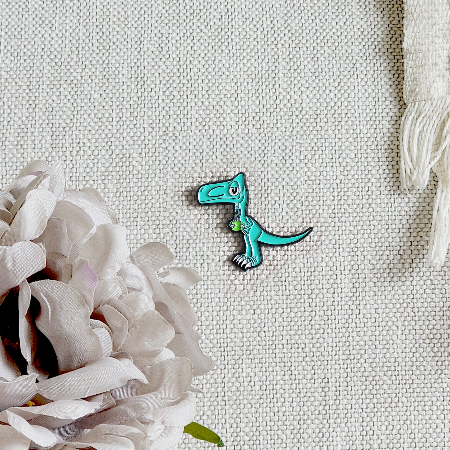 Lapel Pin - "Monday Blue"