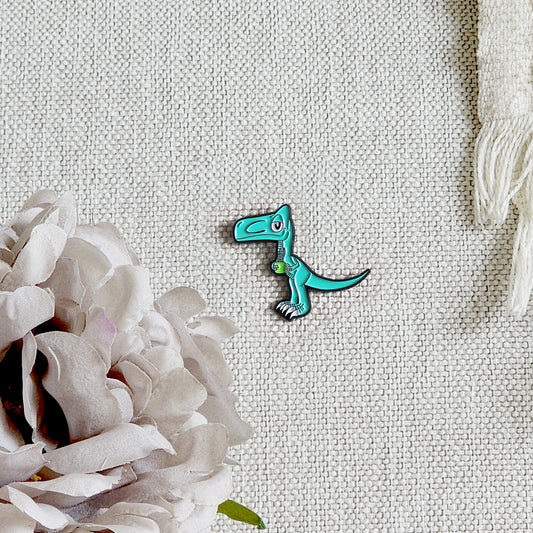 Lapel Pin - "Monday Blue"
