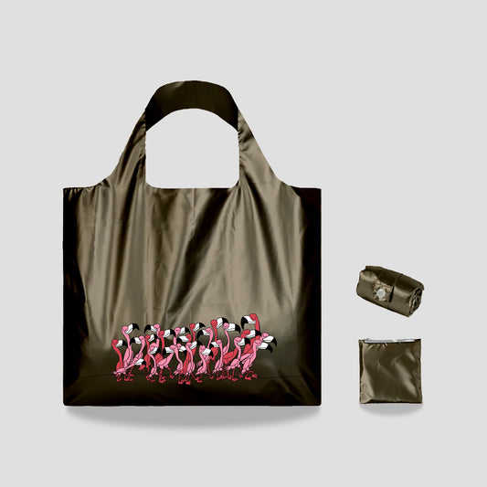 Recycled Bag(METALLIC) - Flamingo